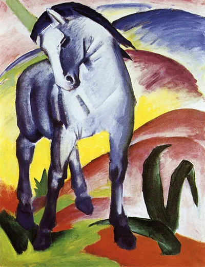 El caballo azul de Franz Marc